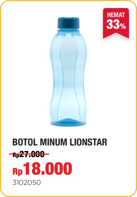Botol Minum Lionstar — Rp18.000
